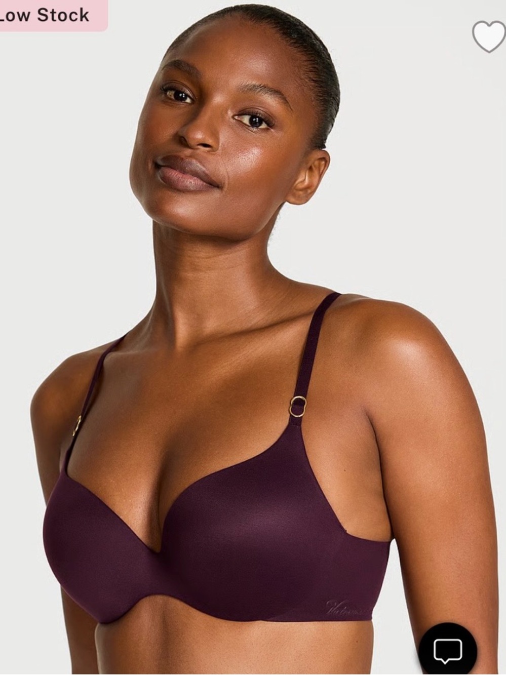 #544 Victoria's Secret NWT Padded T-Shirt Bra - Plum